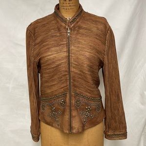 Double D Ranch Leather Jacket